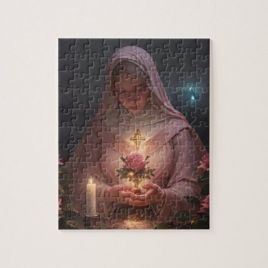 Moeder Mary Puzzle Legpuzzel (Verticaal)