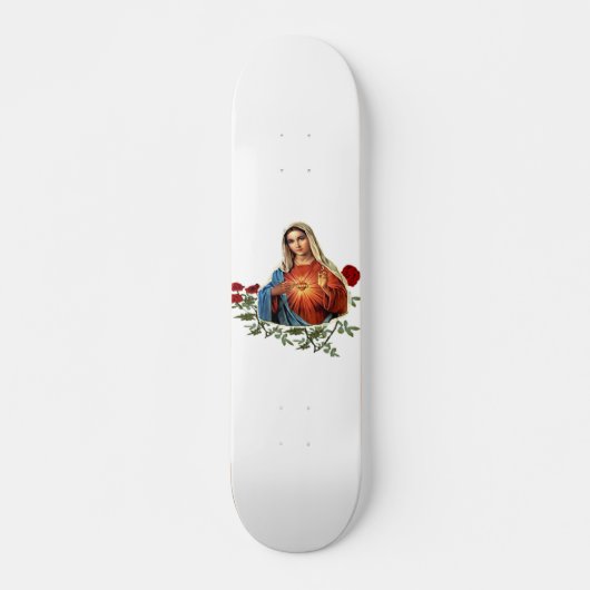Moeder Mary Skateboard (Voorkant)