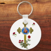 Moeder Mary Sleutelhanger (Voorkant)