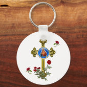 Moeder Mary Sleutelhanger (Voorkant)