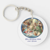 moeder Mary Sleutelhanger (Voorkant)