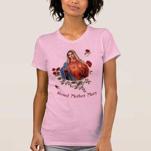 Moeder Mary T-shirt (Voorkant)