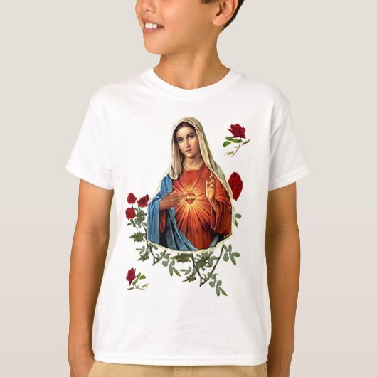 Moeder Mary T-shirt (Voorkant)
