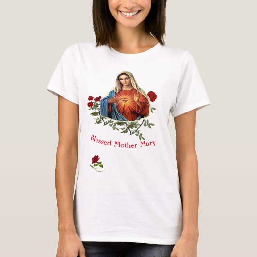 Moeder Mary T-shirt (Voorkant)