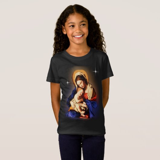 moeder Mary T-shirt (Voorkant volledig)
