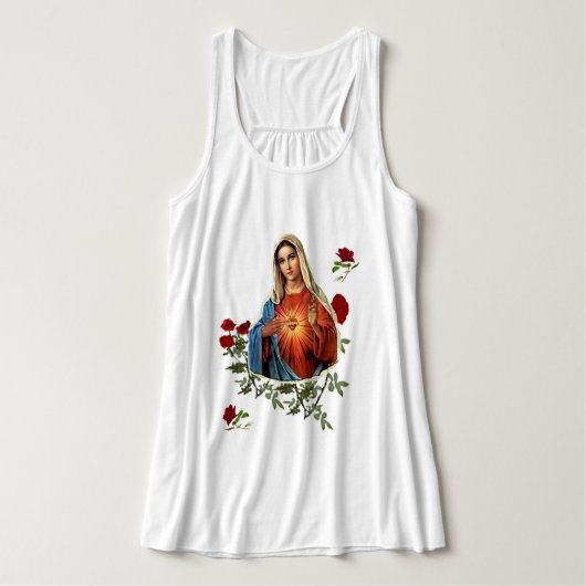 Moeder Mary Tanktop (Design voorkant)