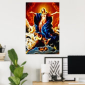 moeder Mary The Queen Poster (Thuiskantoor)