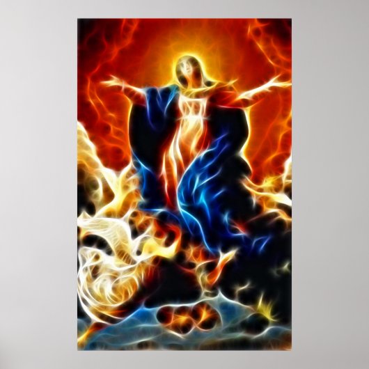 moeder Mary The Queen Poster (Voorkant)