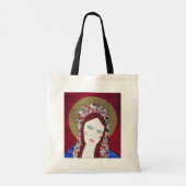 moeder Mary Tote Bag (Achterkant)