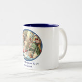 moeder Mary Tweekleurige Koffiemok (Voorkant rechts)