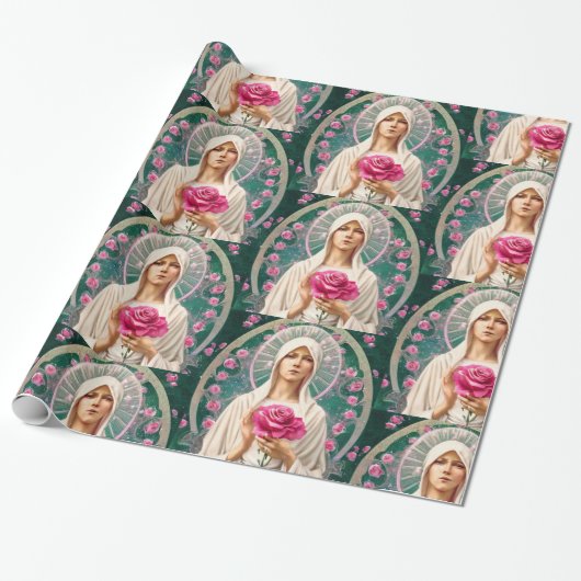 Moeder Mary Wrapping papier (Uitgerold)