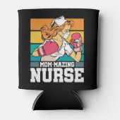 Moeder-mazing verpleegkundige Boksbokser Nationale Blikjeskoeler (Voorkant)