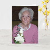 Moeder met Alzheimer Kaart (Gele Bloem)