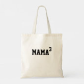 Moeder met de kracht van haar kinderen tote bag (Achterkant)