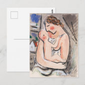 Moeder met een kind – Galanda Briefkaart (Voorkant / Achterkant)