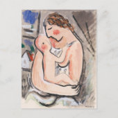 Moeder met een kind – Galanda Briefkaart (Voorkant)