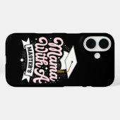 Moeder Met Een Masterdiploma Afstuderen Mama Case-Mate iPhone Case (Achterkant (horizontaal))