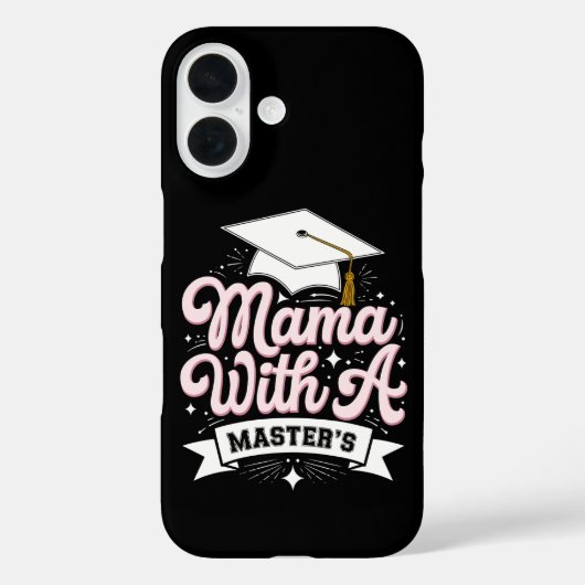 Moeder Met Een Masterdiploma Afstuderende Moeder Case-Mate iPhone Case (Achterkant)