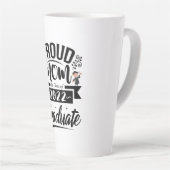 Moeder met een paarse moeder van 2022 stuks latte mok (Rechterhoek)