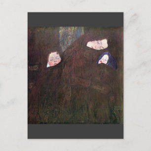 Moeder met kinderen door Gustav Klimt Briefkaart
