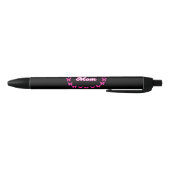 Moeder Met Mooie Roze Vlinders Zwarte Inkt Pen (Bodem)