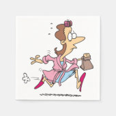 Moeder met papieren servetten (Voorkant)