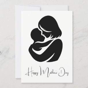 Moeder met pasgeboren Baby Moederdag Kaart