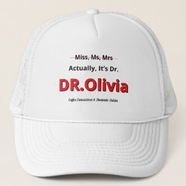 Moeder met PhD Grappig Promotiegeschenk voor Haar Trucker Pet