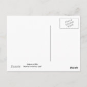 Moeder met twee Kinderen Briefkaart (Achterkant)