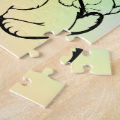 moeder met vier kitten puzzel (Zijkant)