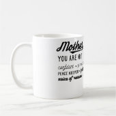 Moeder, mijn beste vriend koffiemok (Links)