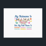 Moeder Mijn Bijnaam Is Mama Verjaardag Briefkaart<br><div class="desc">Moeder Mijn Bijnaam Is Mama Verjaardag</div>