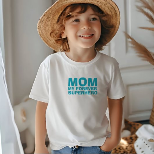 Moeder Mijn Eeuwige Superheld turquoise