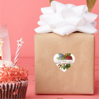 Moeder Mijn Universum Hart Sticker