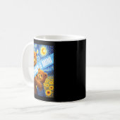 Moeder & mini knuffel beer bijpassende moederdag koffiemok (Voorkant links)
