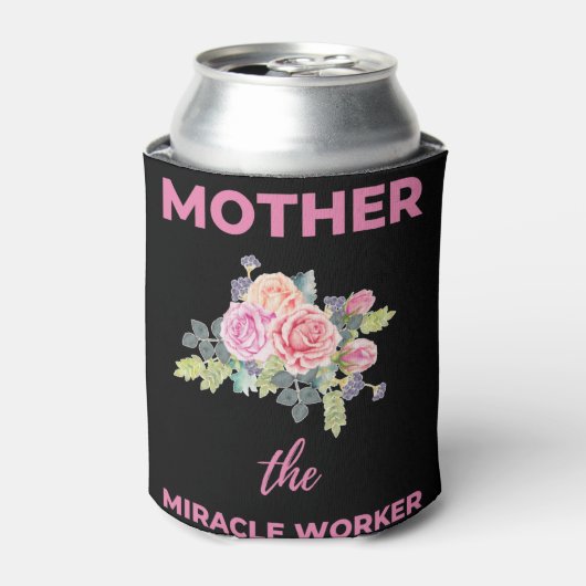 Moeder-mirakelwerker Blikjeskoeler (Blikje Voorkant)