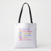 Moeder Modern cadeau voor moeder cool en grappig Tote Bag (Voorkant)