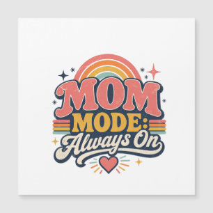 Moeder Modus Altijd Aan Retro Moederdag Cadeau
