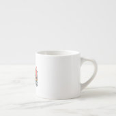 Moeder Modus Altijd Aan Retro Moederdag Cadeau Espresso Kop (Rechts)