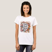 Moeder Modus Altijd Aan T-shirt (Voorkant volledig)