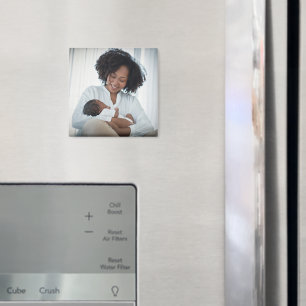 Moeder moeder Baby familie foto personaliseren Magneet