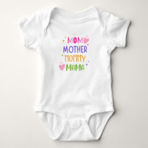 Moeder moeder mama mama romper