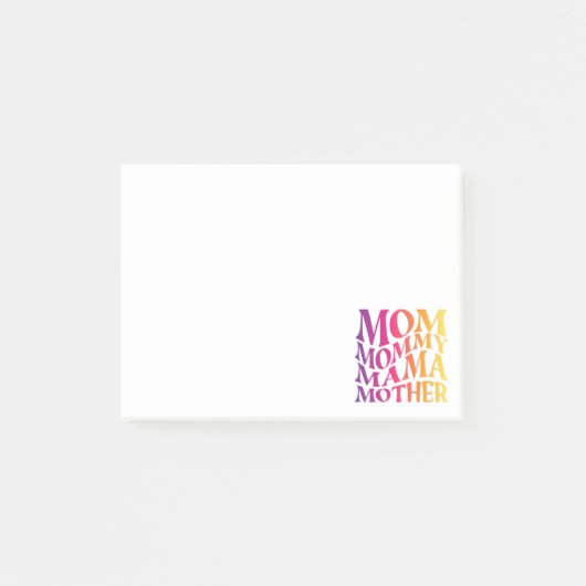 moeder moeder post-it® notes (Voorkant)