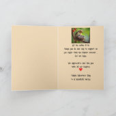 Moeder Moeder Valentijn Liefde Lovebirds Bird Art Feestdagen Kaart (Binnen)