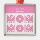 Moeder Moederdag aangepaste ornament (Voorkant)