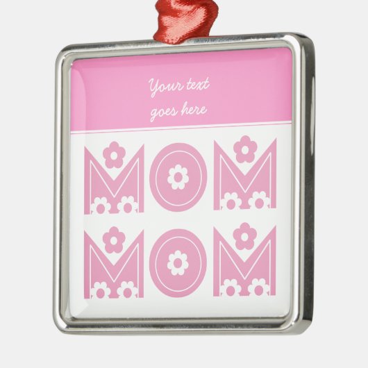 Moeder Moederdag aangepaste ornament (Links)