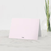 MOEDER Moederdag Bloem Roze Kaart (Achterkant)