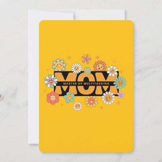 MOEDER: Moederdag Collectie 3 Feestdagenkaart (Voorkant)