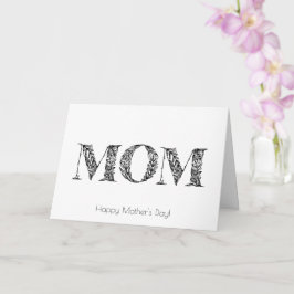 Moeder Moederdag kaart