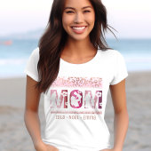 Moeder Moederdag Kinderen Namen Kinder Namen Leopa T-shirt